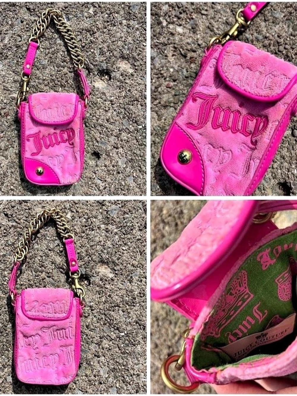 Rare Vintage Pink Juicy Couture Daydreamer with Matching Phone Holder - Picture 6 of 8